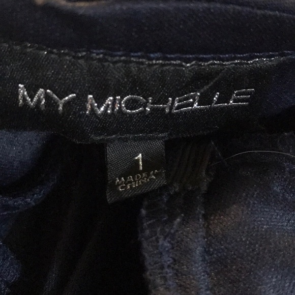 MY MICHELLE formal navy blue dress - Picture 6 of 7